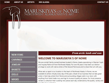 Tablet Screenshot of maruskiyas.com